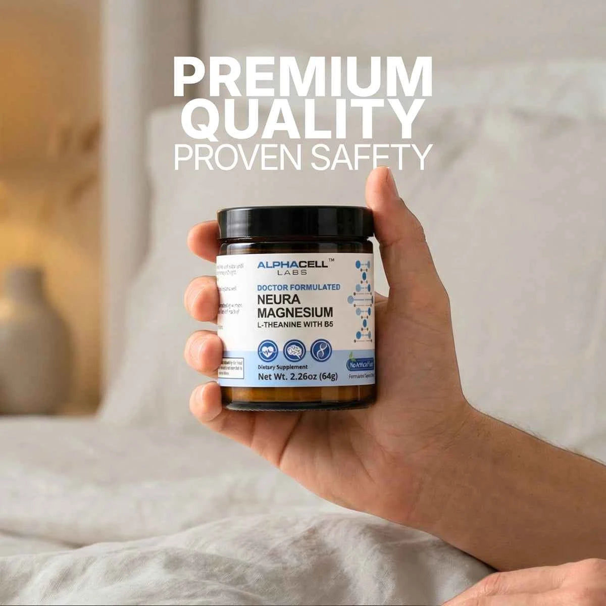 Neura Magnesium (Focus & Calm) - 2.26 oz. (64 g) 64 Servings