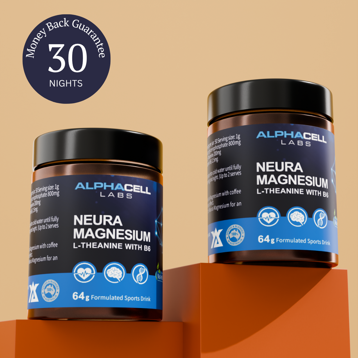 NeuraMagnesium: Feel Clearer. Sleep Deeper. Stress Less.
