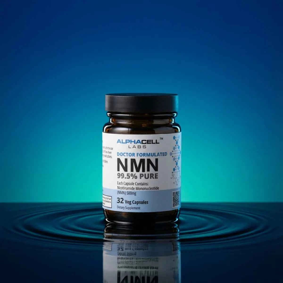 (L) NMN - 99.5% Pure (32 Veg Caps) 500mg