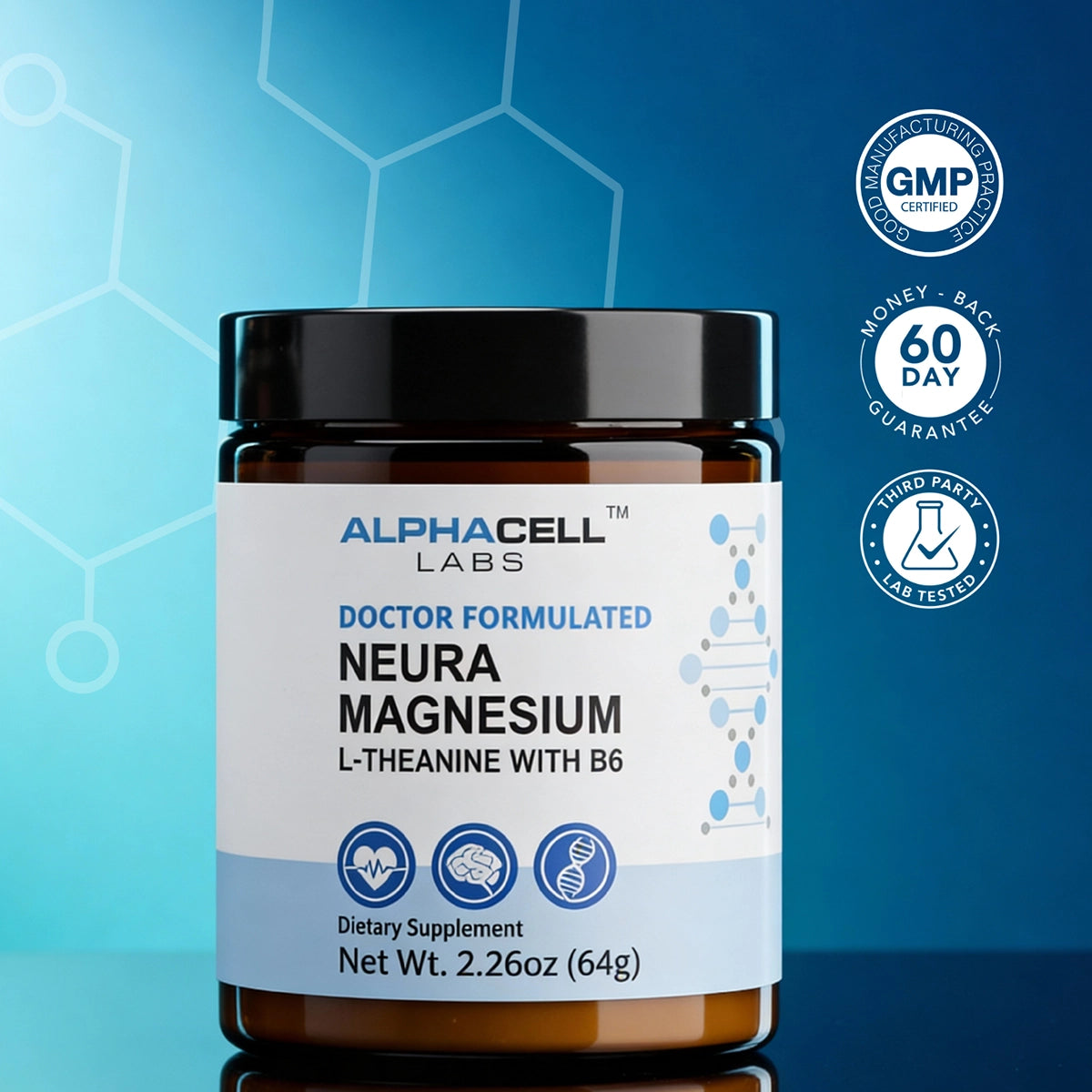 Neura Magnesium - 2.26 oz. (64 g) 64 Servings