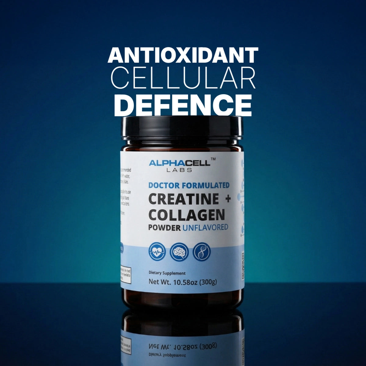 Creatine & Collagen - 10.58 oz. (300 g) 30 Servings