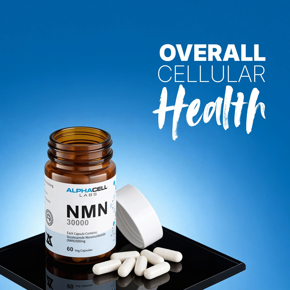AlphaCell Pure NMN Supplements 500mg