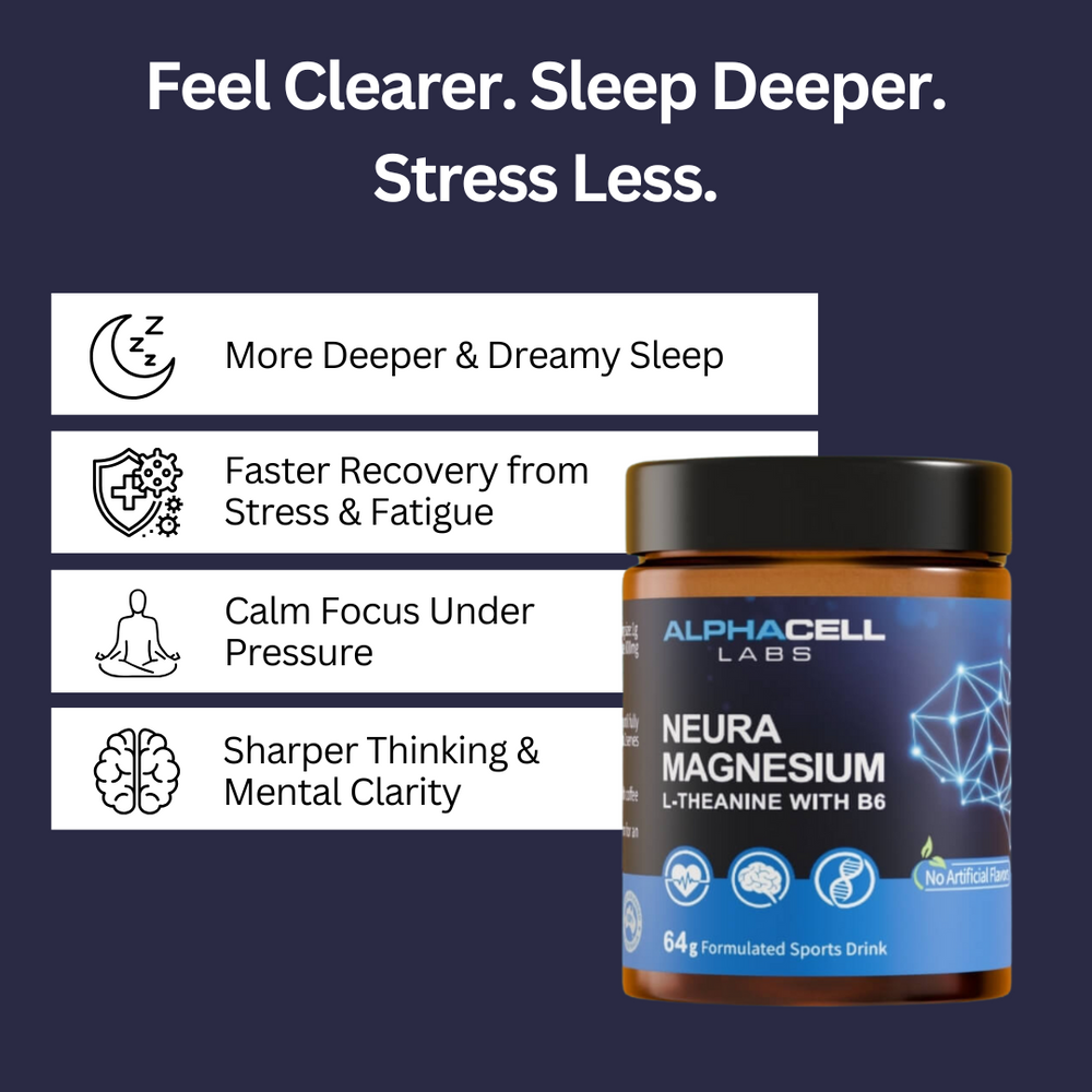 NeuraMagnesium: Feel Clearer. Sleep Deeper. Stress Less.