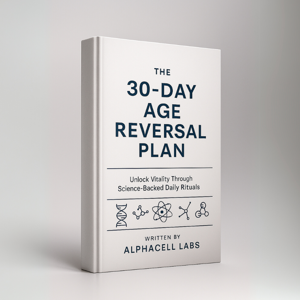 The 30-Day Age Reversal Plan (eBook) – Unlock Vitality Through Science-Backed Daily Rituals