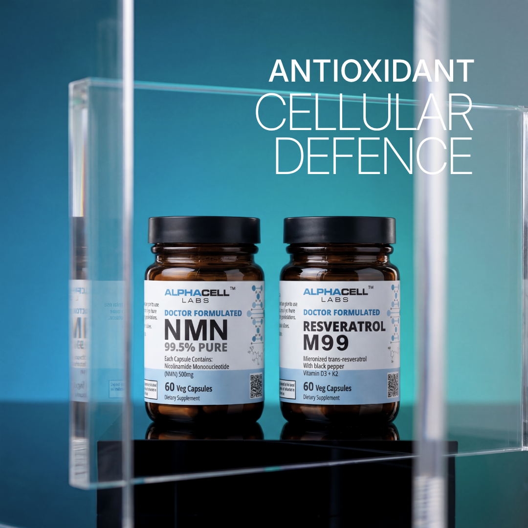 (L) - Longevity Pack - NMN 500mg and M99 Resveratrol - AlphaCell Labs