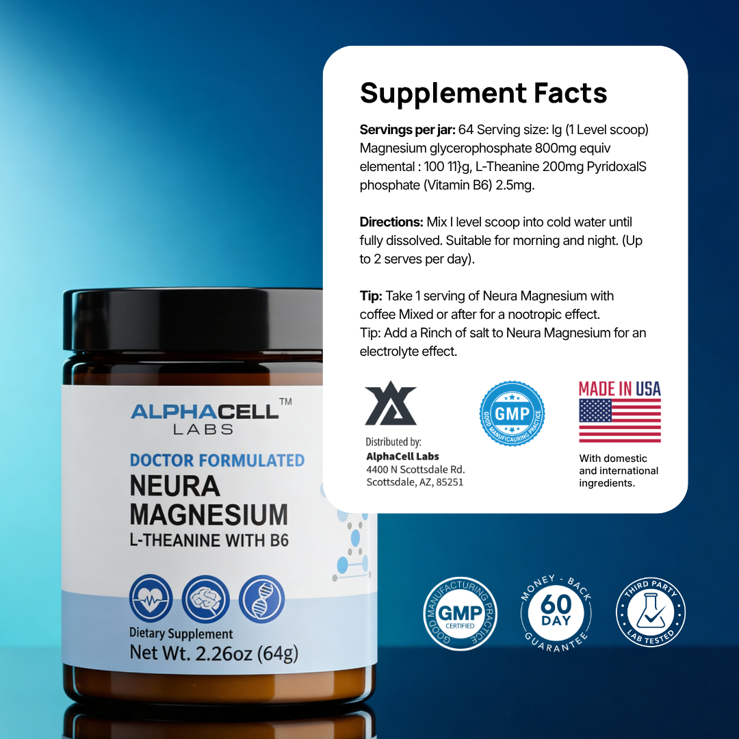 Neura Magnesium - 2.26 oz. (64 g) 64 Servings