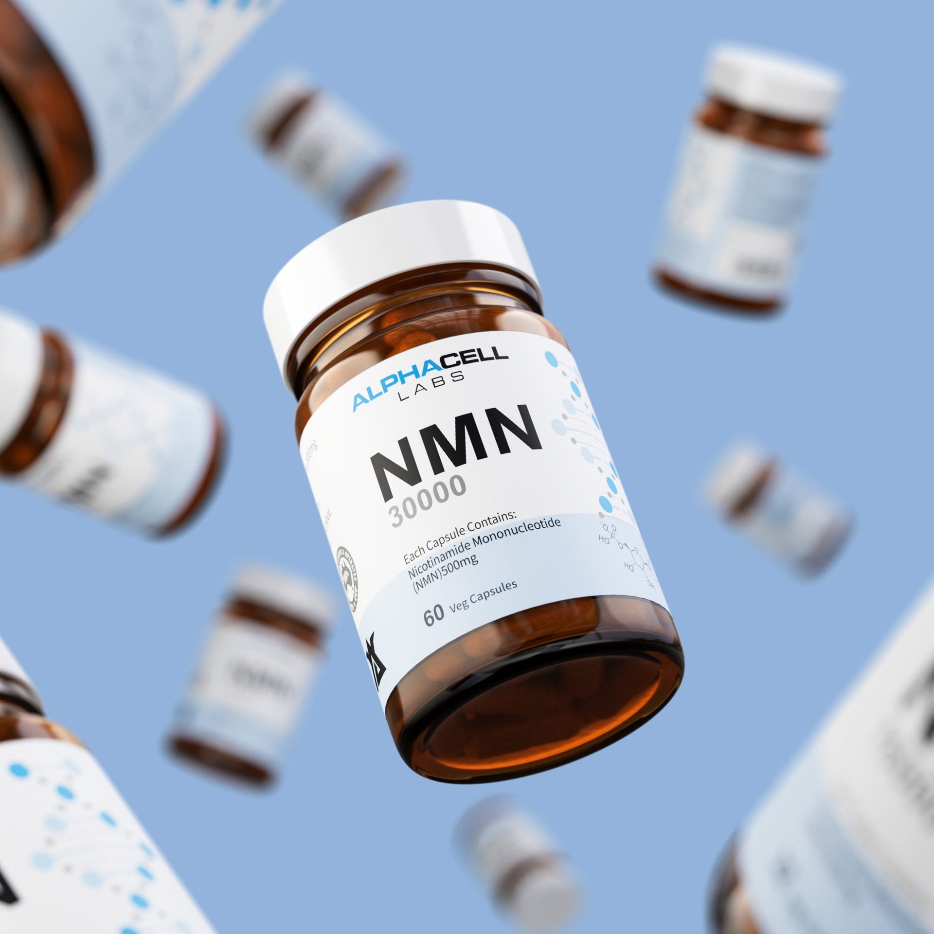 AlphaCell Pure NMN Supplements 500mg